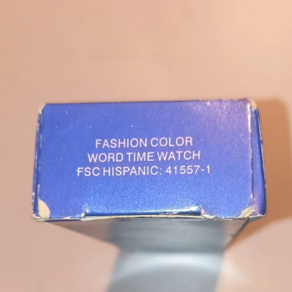 Avon Fashion Color World Time Watch-Hispanic